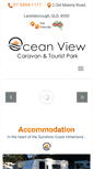 Mobile Screenshot of oceanviewtouristpark.com.au